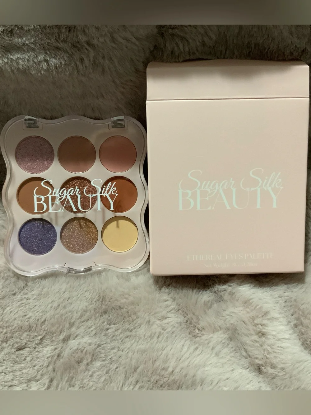 Sugar Silk Ethereal Eyes Palette - Pastel & Warm Shades